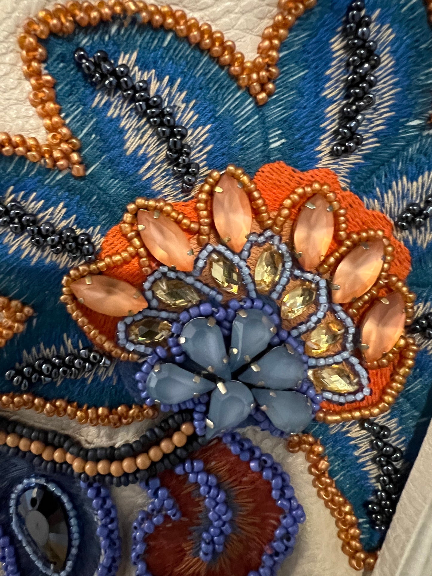 New with Tags Mary Frances beaded Purse “Paradise Found”