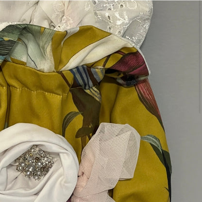 Handmade embellished maximalist shoulder bag