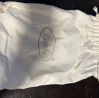 Unique Bambas Hand Painted Art Bag “The Daybreak with Poppy”