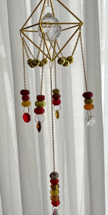 Enchanted Ember Sun Catcher