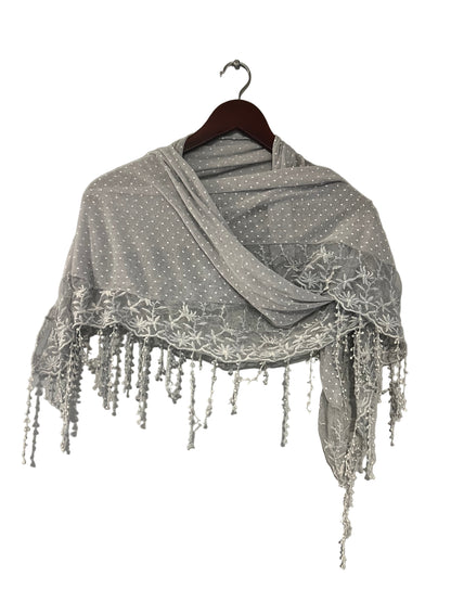 Boho fringed shawl scarf