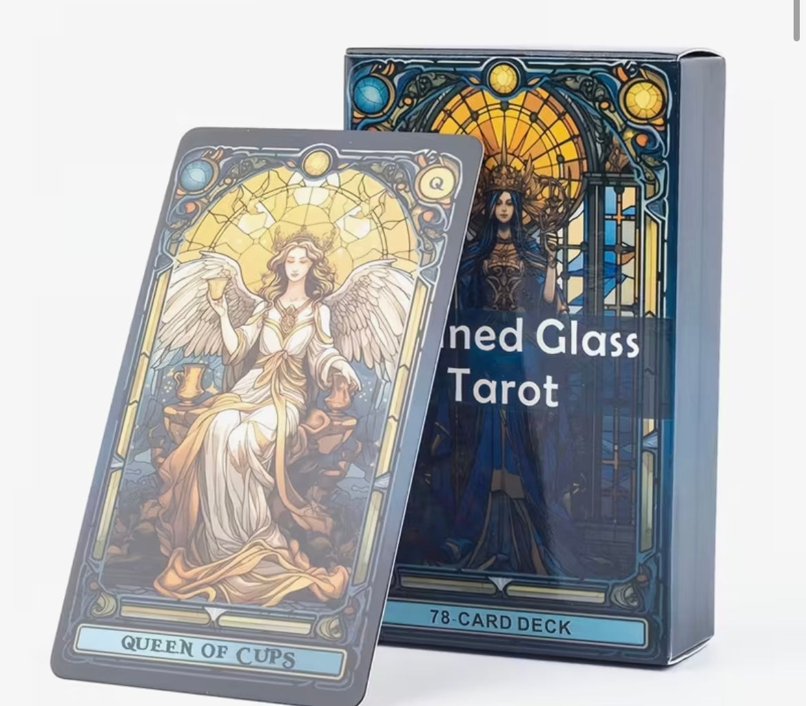 Stained Glass Tarot Deck - Small
