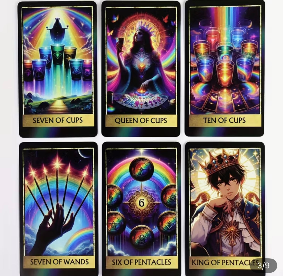 Rainbow Tarot Deck - Small