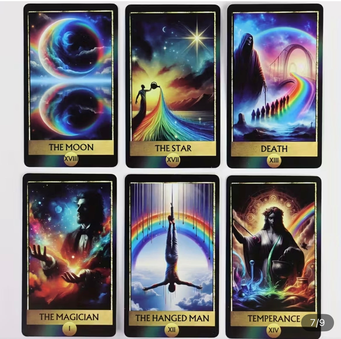 Rainbow Tarot Deck - Small