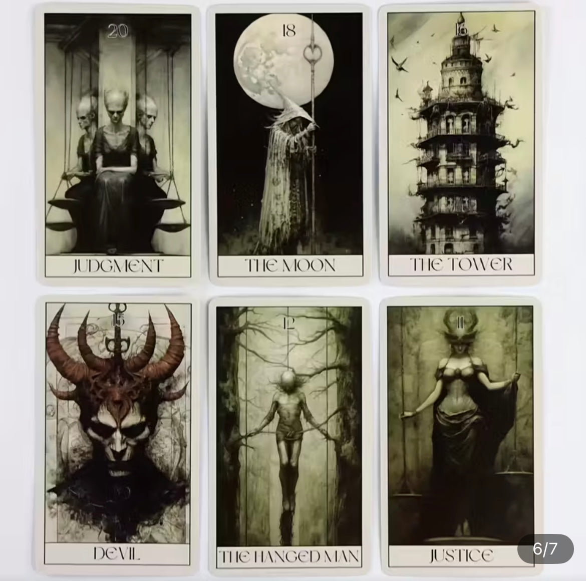 Horror Tarot - Small