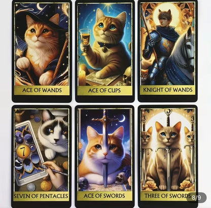 Cat Tarot Deck - Small