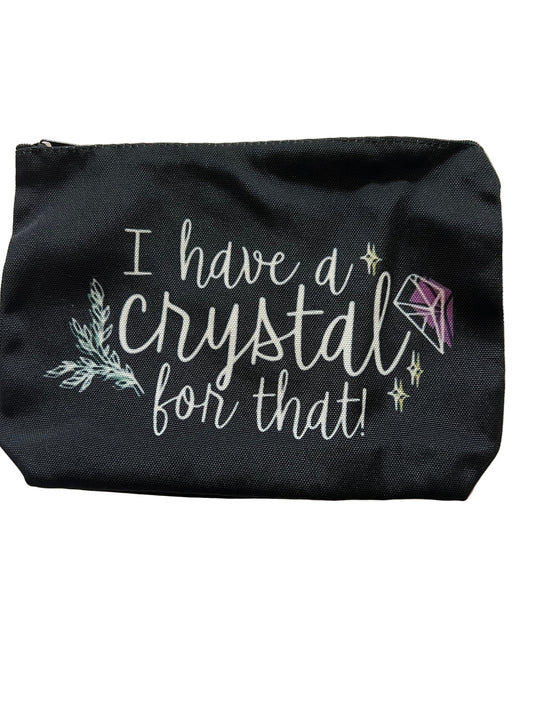 Witchy Canvas Pouch  2 — 8" x 6.5"